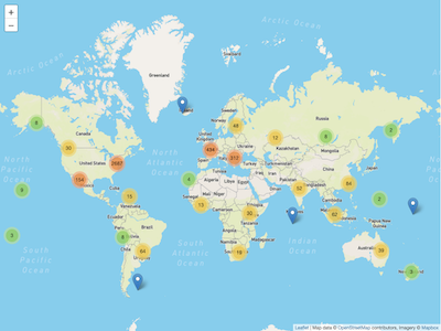 explanation of map subproject and visualization