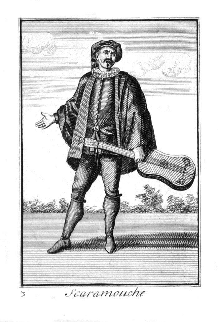 Engraving of Scaramouche