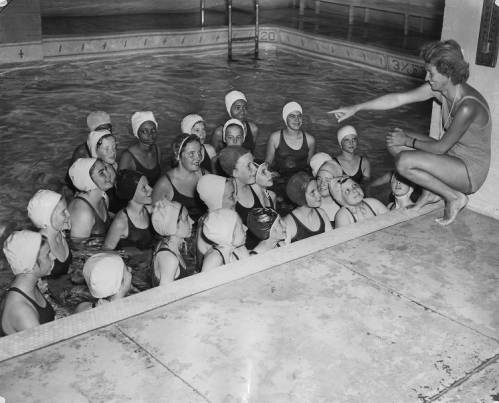 Swimmers Germantown YWCA Junior Girls’ Day Camp, 1947