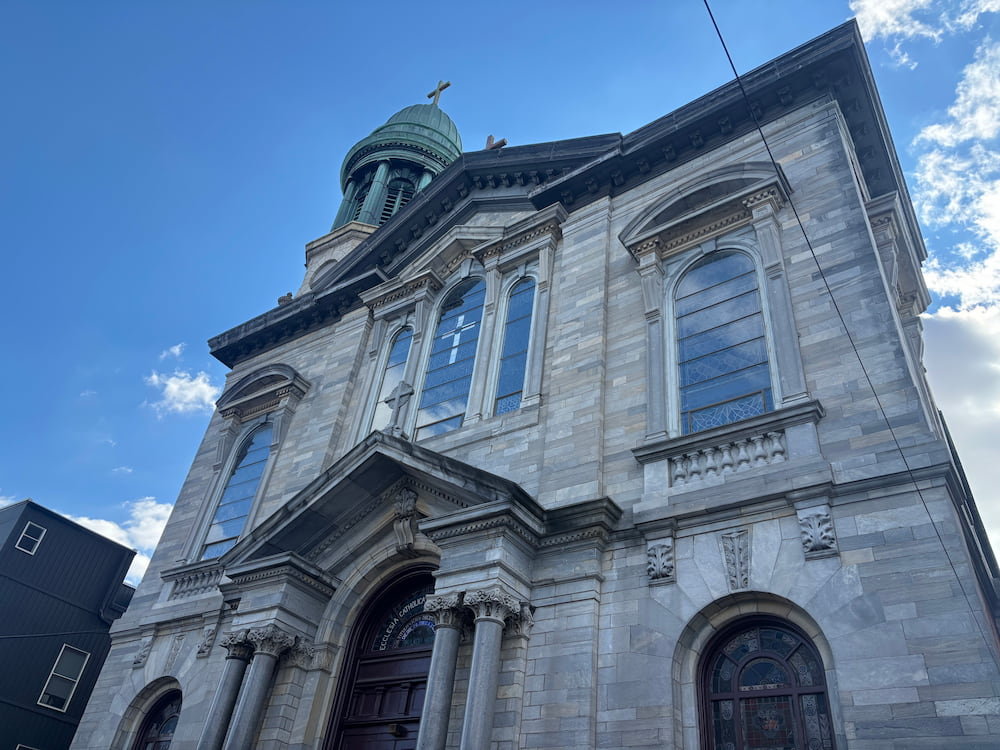 The exterior of St Mary Magdalen de Pazzi