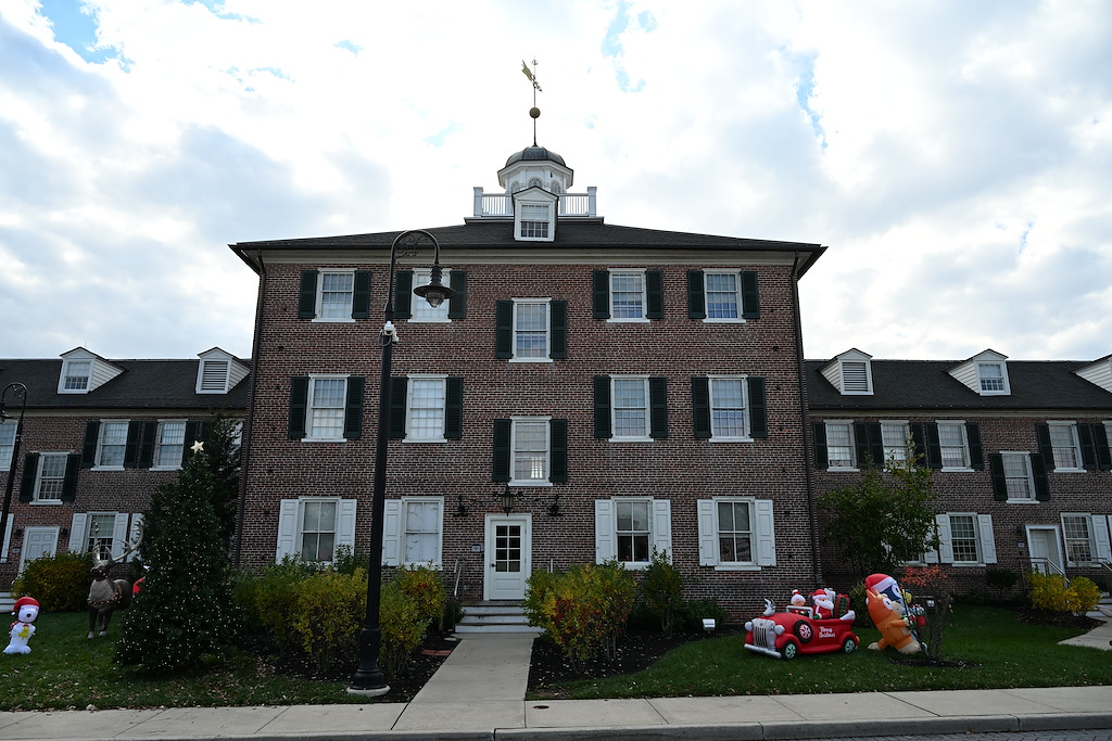 North elevation of the Main Building at the Philadelphia Lazaretto.
